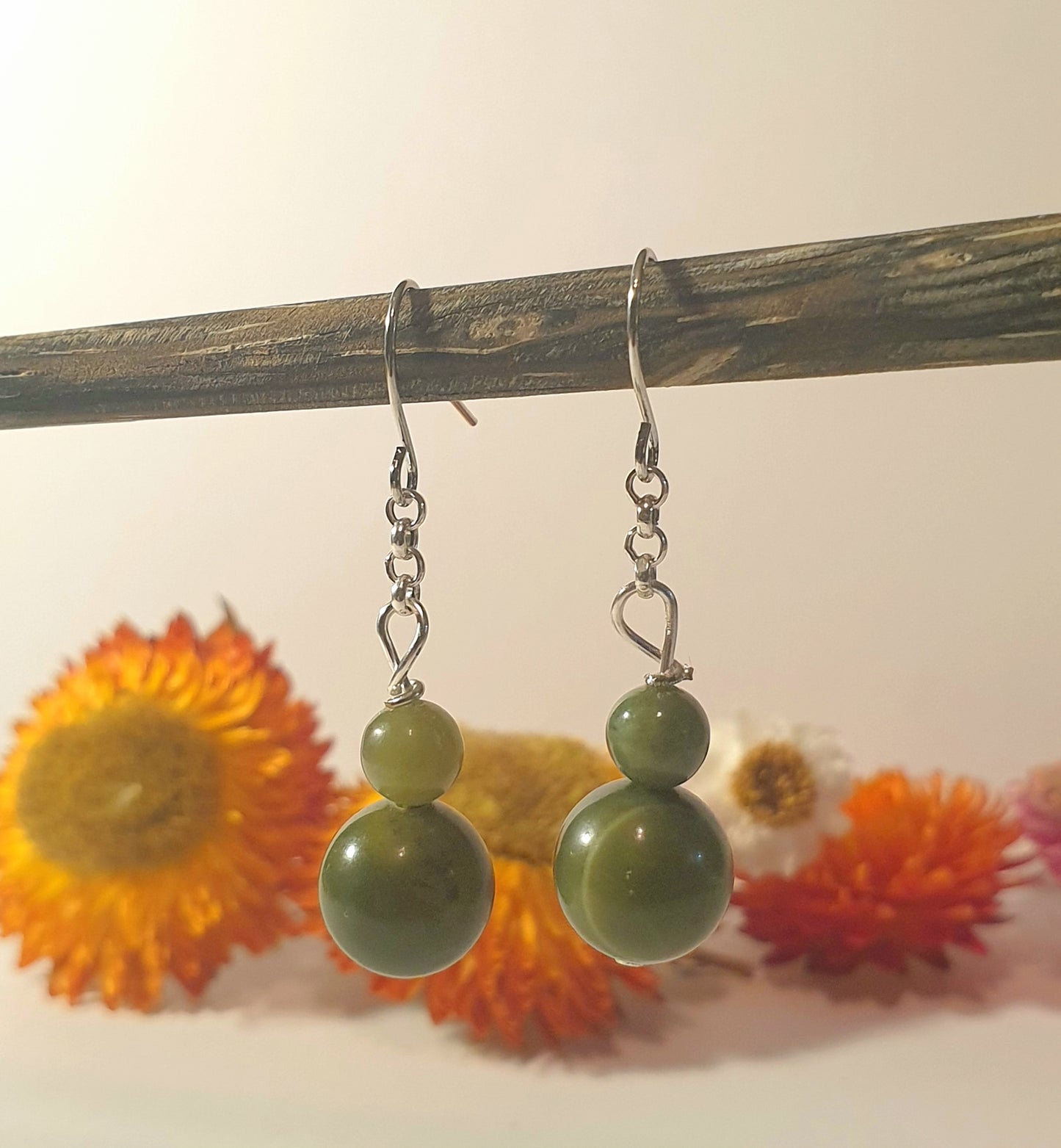 Pounamu Rua Earrings