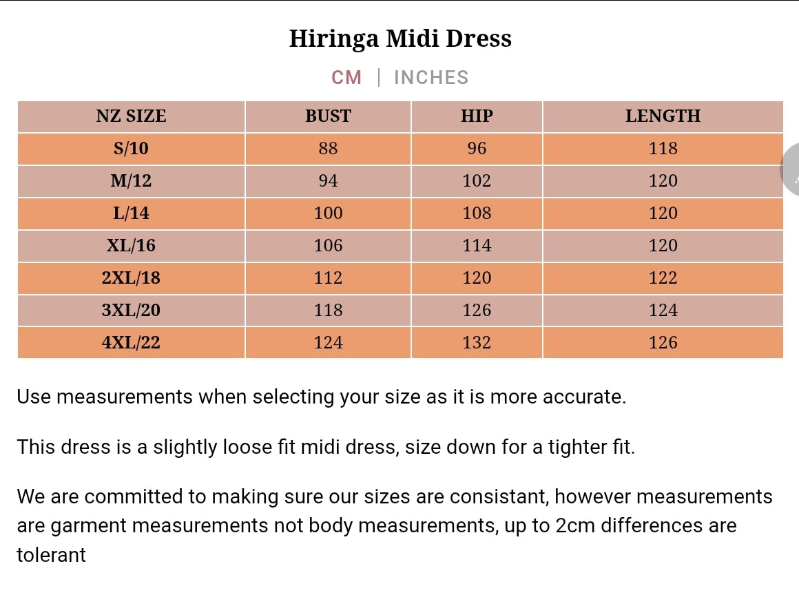 Hiringa Dress Pre Sale