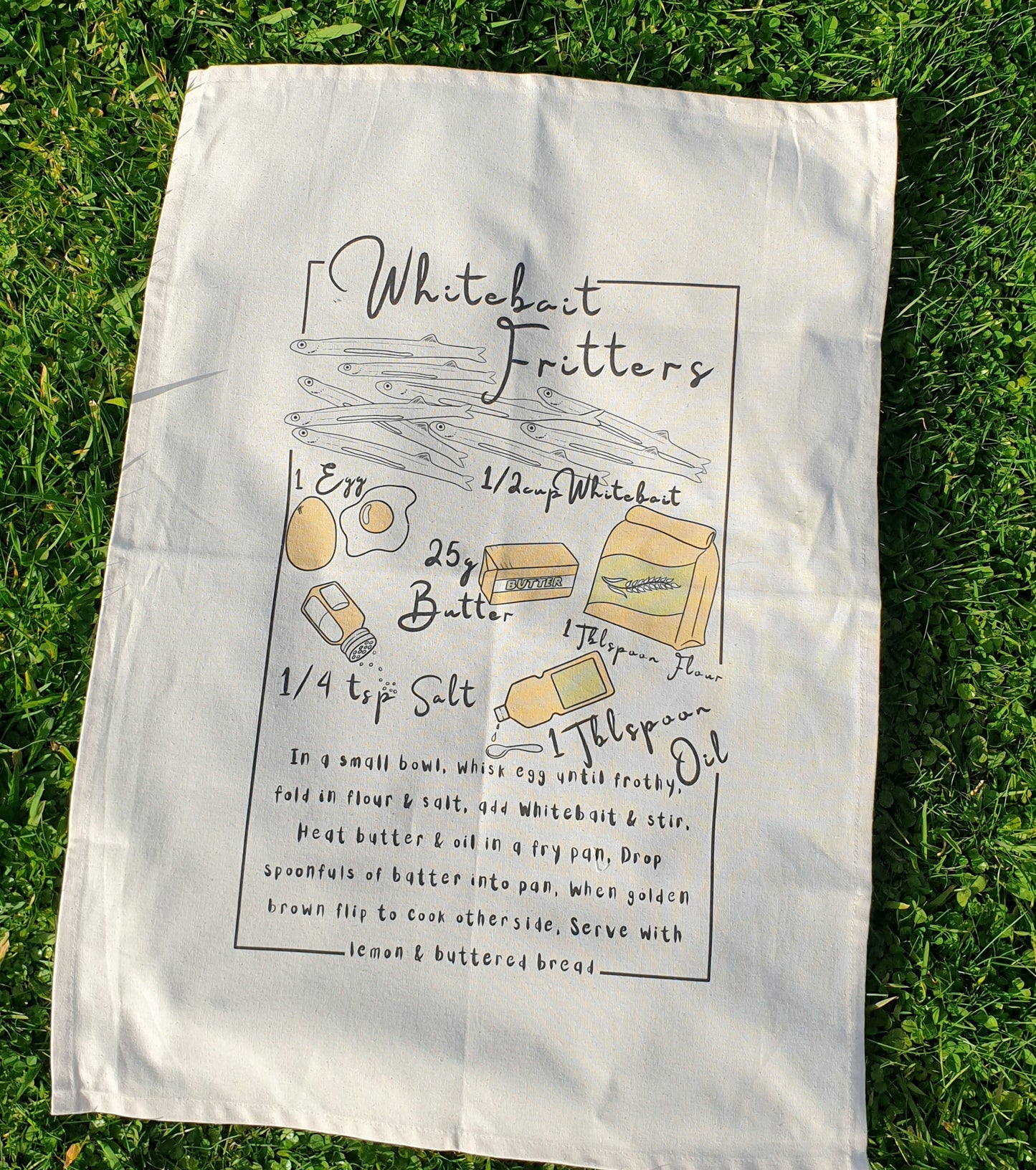 Whitebait Teatowels