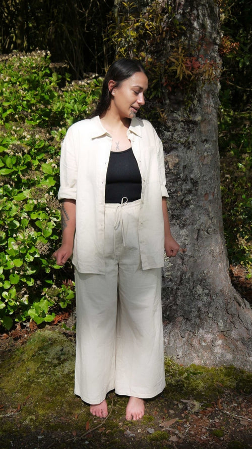 Āhuru Linen Shirt Clearance Sale