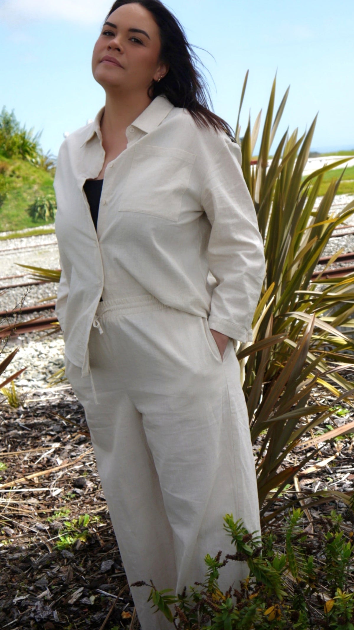 Āhuru Linen Shirt Clearance Sale