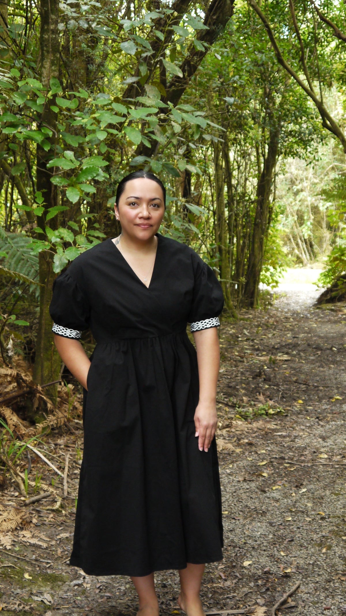 Pātiki Dress in Pango