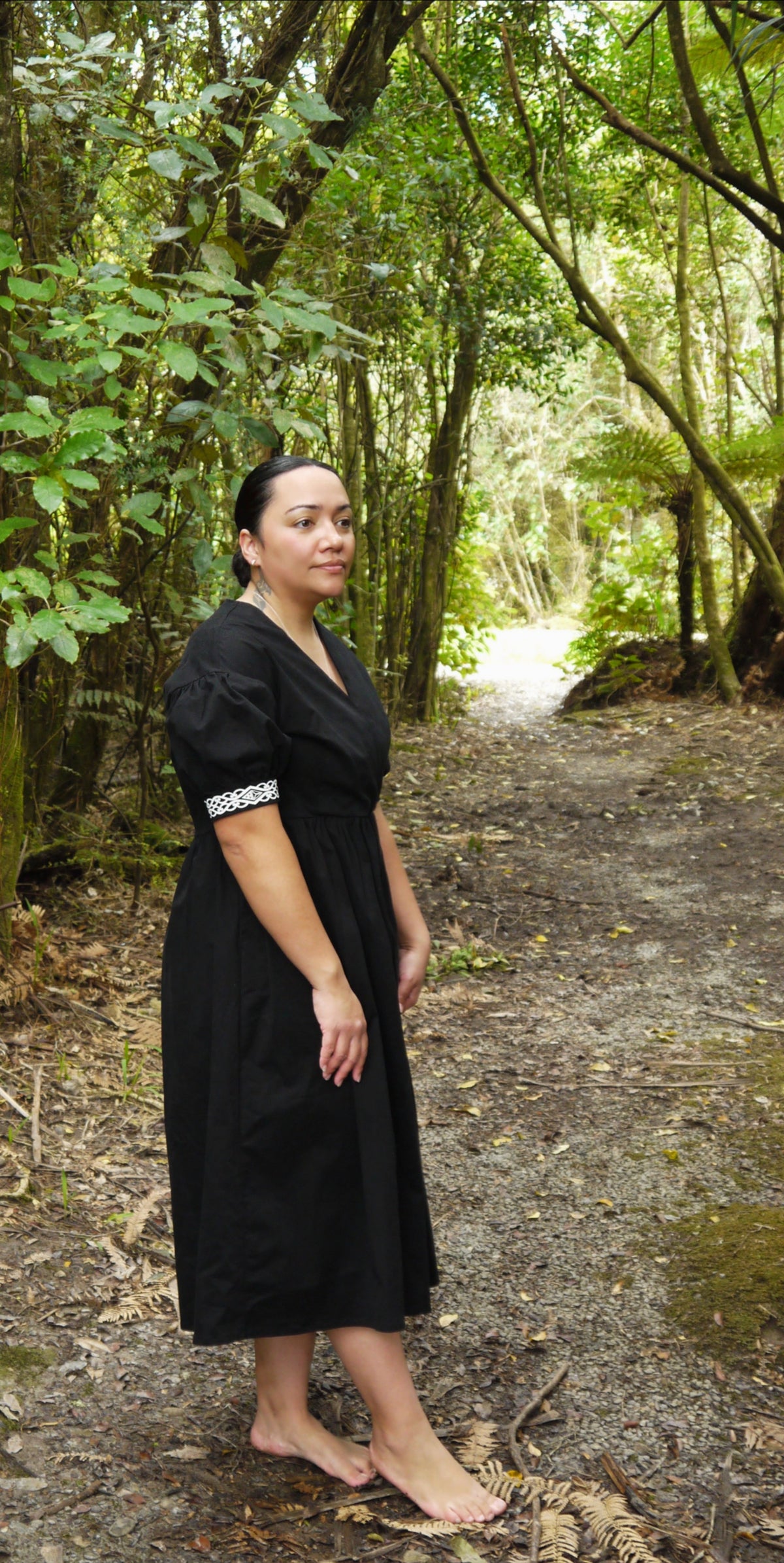 Pātiki Dress in Pango