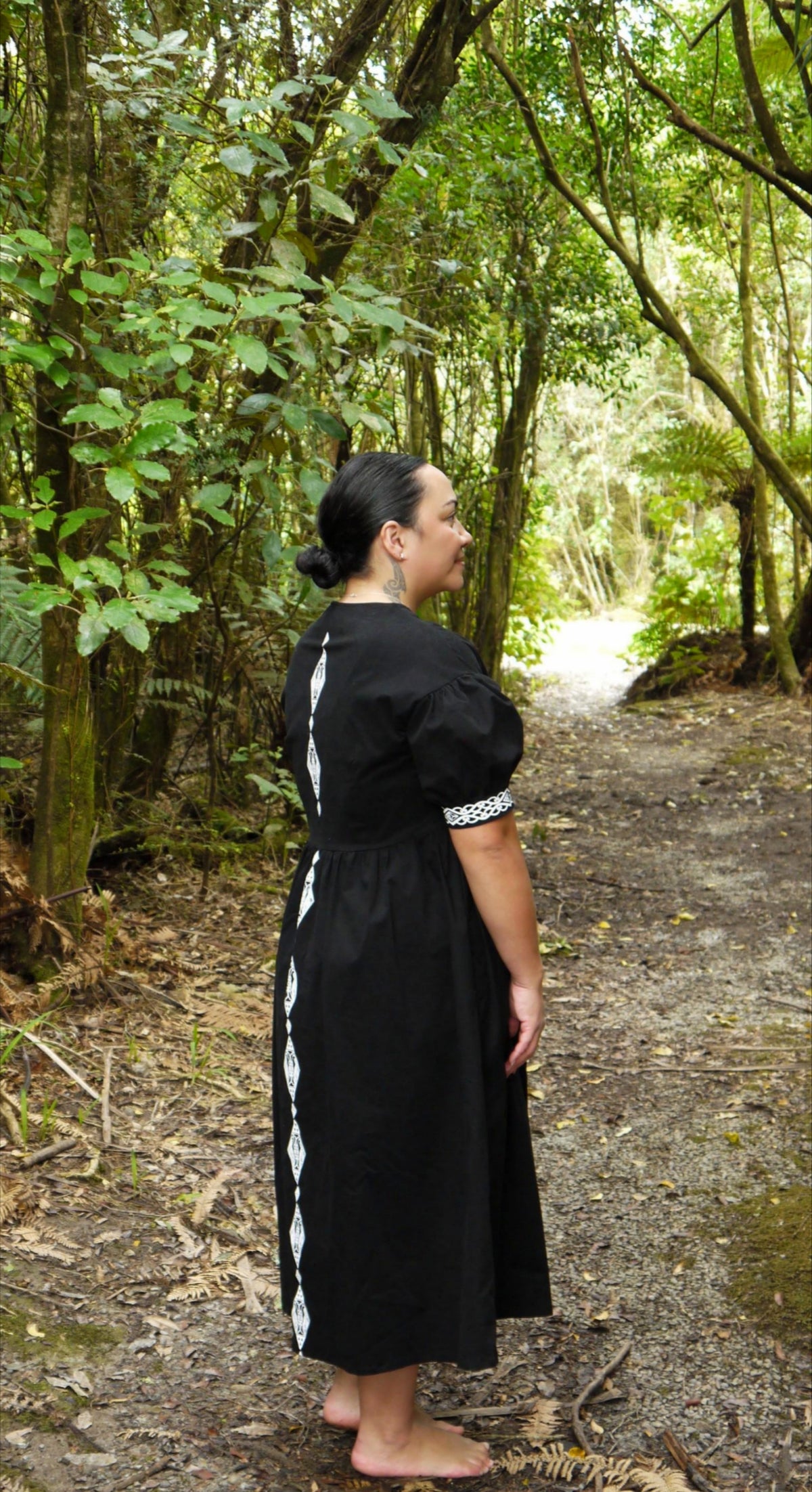 Pātiki Dress in Pango