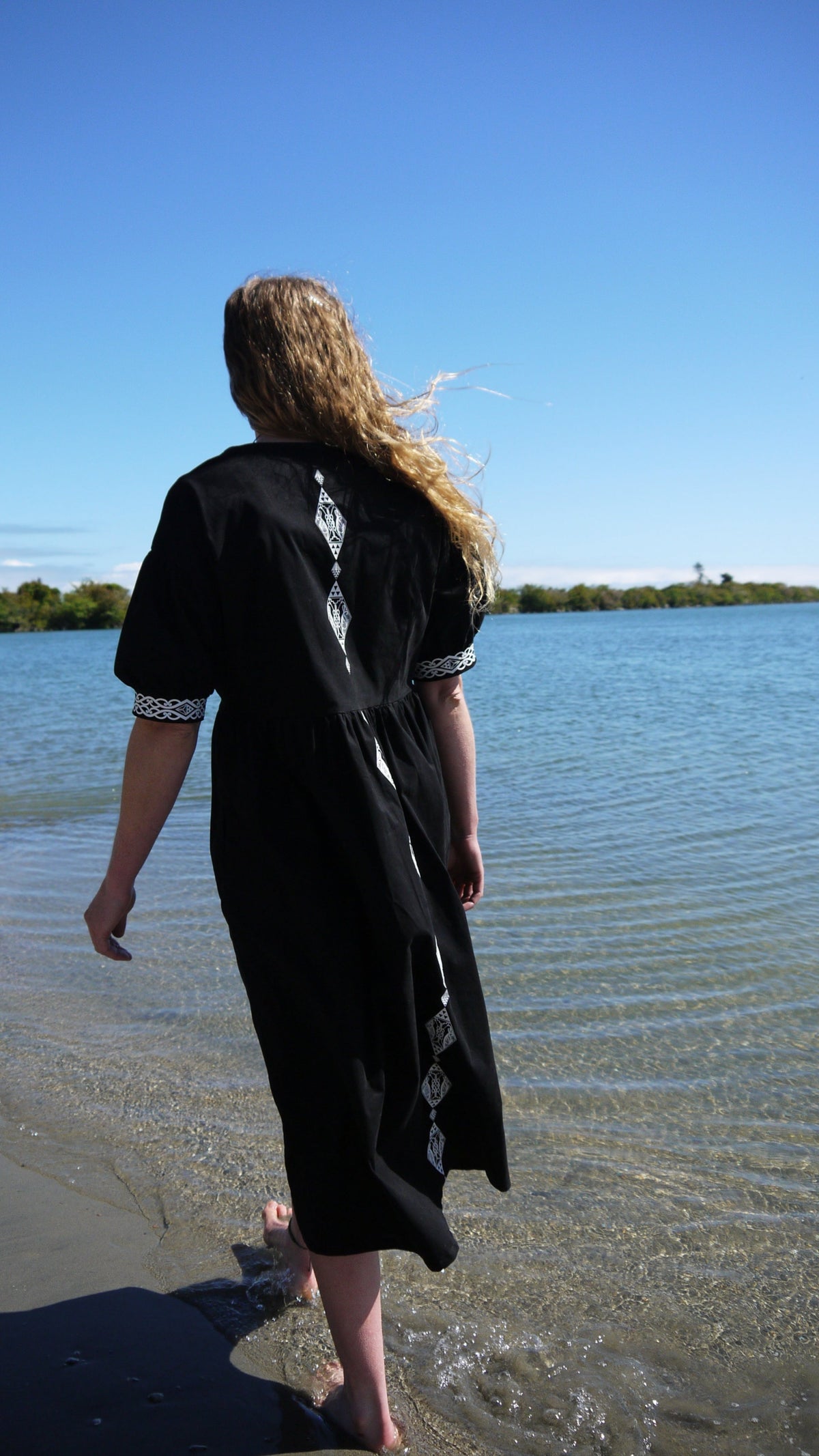 Pātiki Dress in Pango