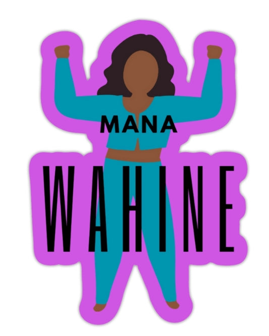 Mana Wahine Sticker