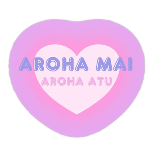 Aroha Sticker